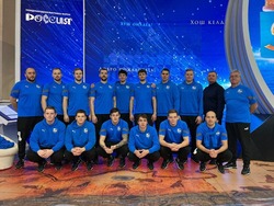 Астраханские ватерполисты провели зарядку на ВДНХ 