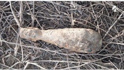В Астраханской области найден снаряд времён ВОВ