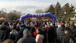Около тысячи астраханцев присоединились к пробежке первого января