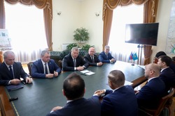 Губернатор Астраханской области встретился с послом Казахстана