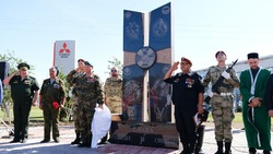В Астрахани открыли памятник в честь бойцов спецназа и разведки 