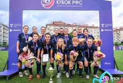 Астраханские футболистки стали призёрами Кубка Российского футбольного союза