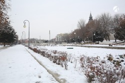Во вторник в Астрахани ожидается снег с дождем и сильный ветер